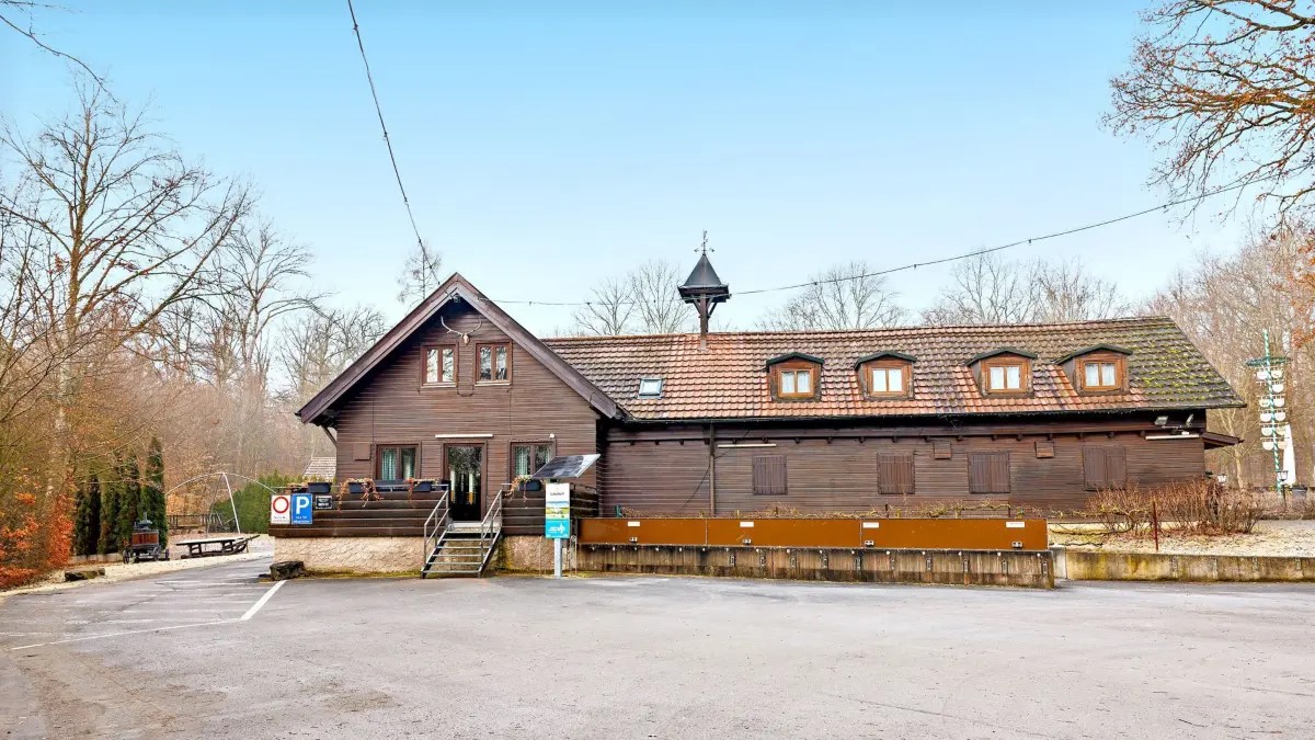 Frontansicht der heutigen Weiler Hütte